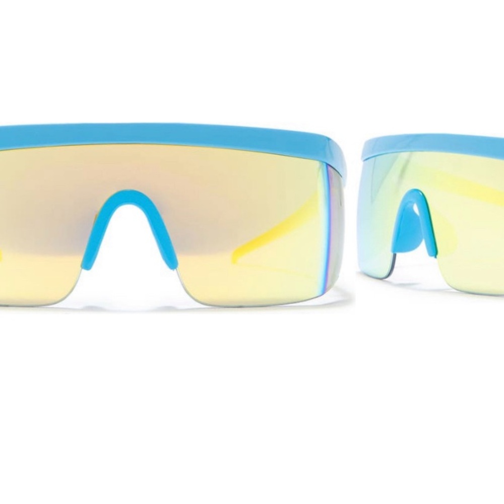 💚 TIPSY ELVES Yellow Frame JamBlaster 50mm
Oversized Mirrored Sunglasses